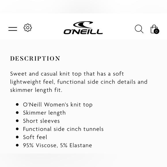 O’Neill Antaya Top - Picture 7 of 10